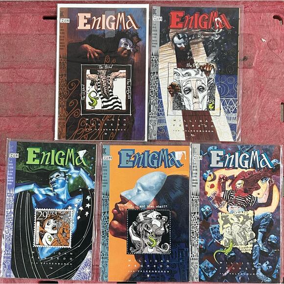 Enigma #1, 2, 3, 4, 5 (1993 DC/Vertigo) Lot of 5 - Picture 1 of 6